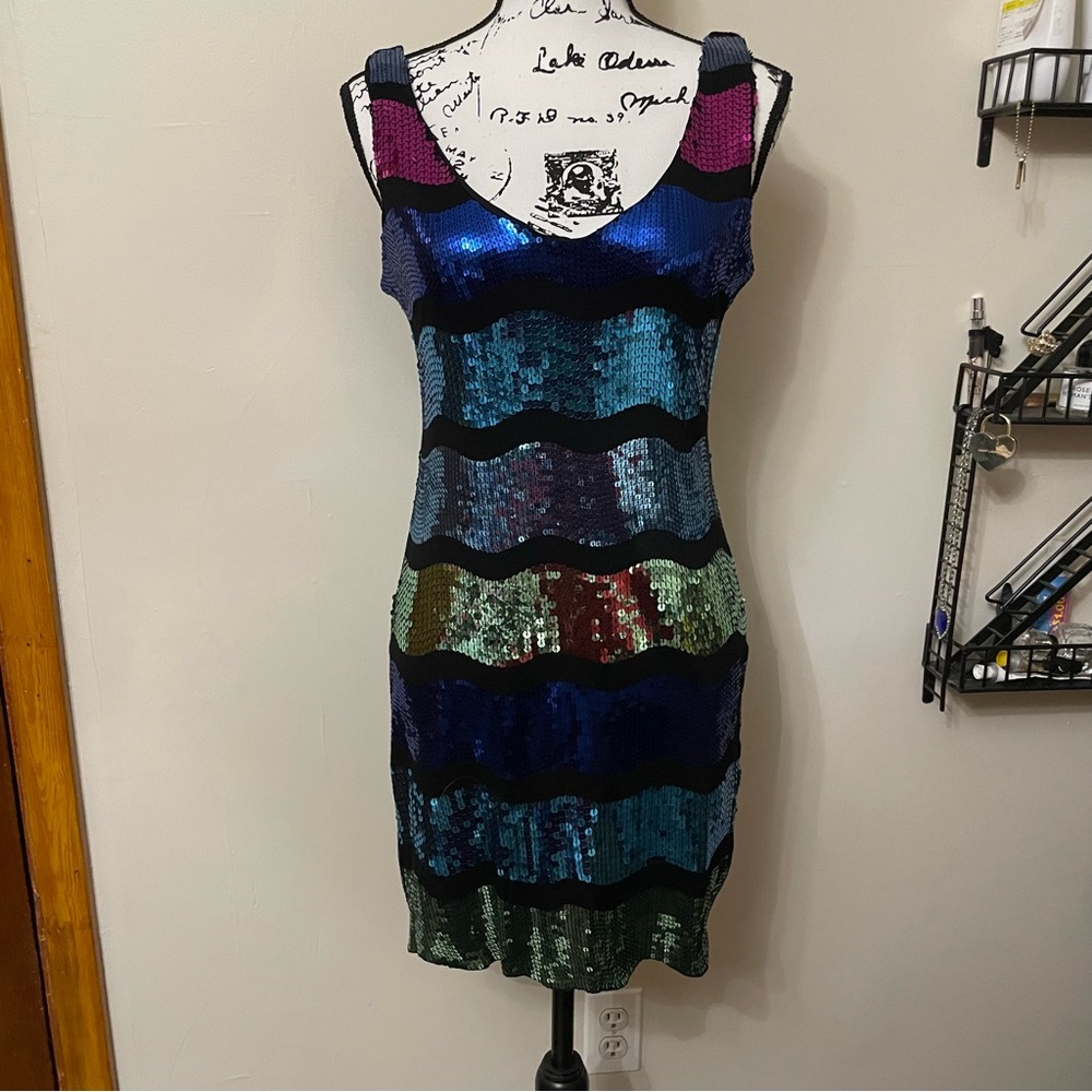 * As U Wish sequin dress